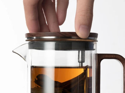 NordicBrew – Elegant Insulated Glass Teapot