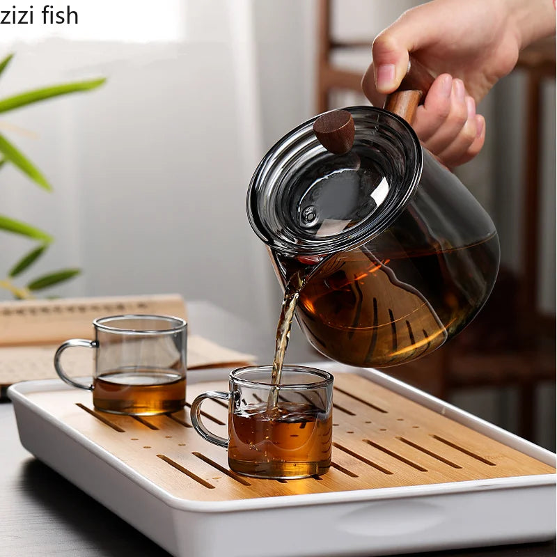 CrystalClear High-Temperature Resistant Glass Teapot