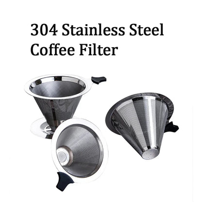 EcoBrew Double Layer Stainless Steel Coffee Filter