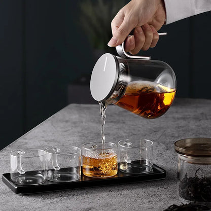 Elegant Glass Infusion Teapot Set