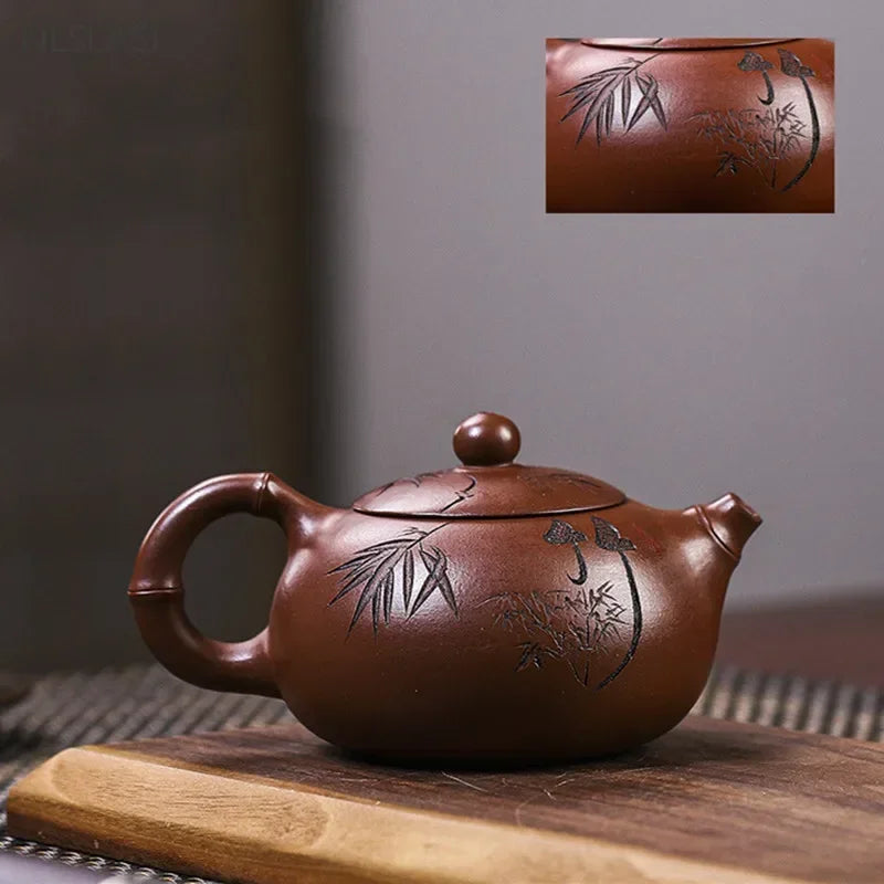 Authentic Yixing Purple Clay Teapot 230ml