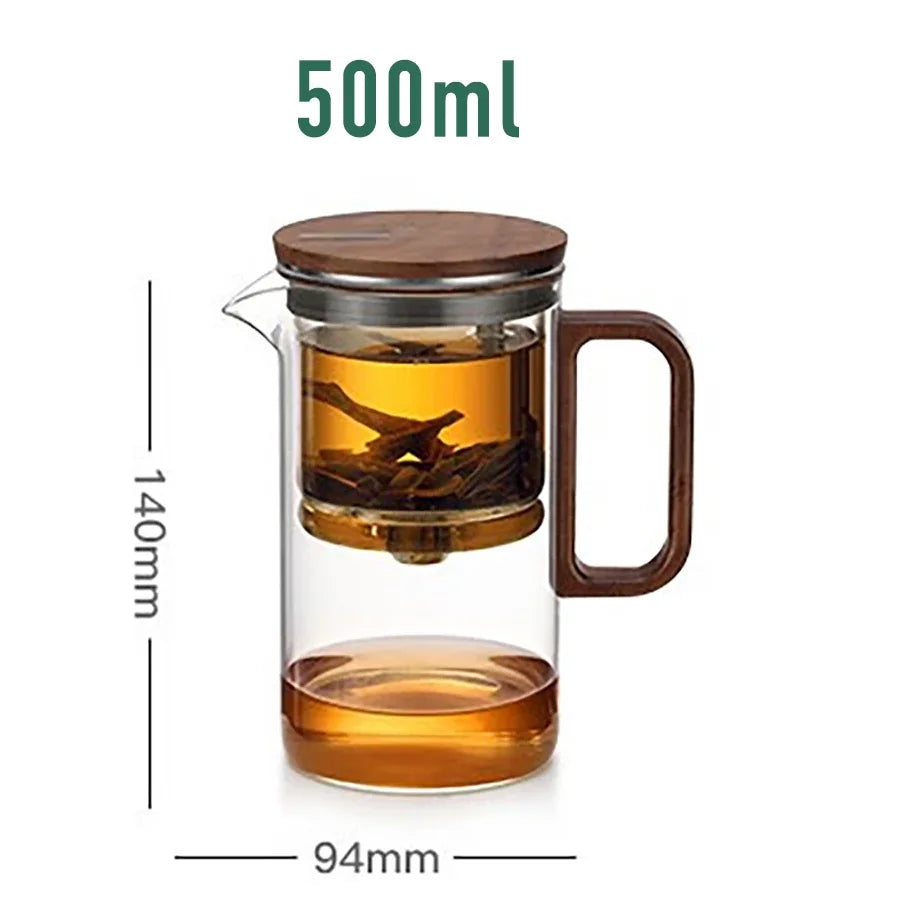 NordicBrew – Elegant Insulated Glass Teapot