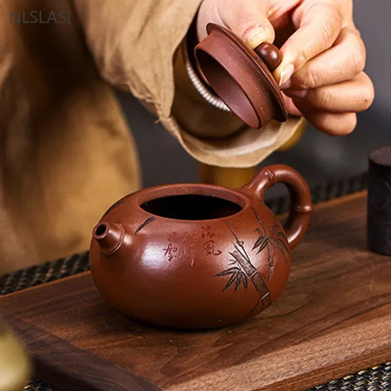 Authentic Yixing Purple Clay Teapot 230ml