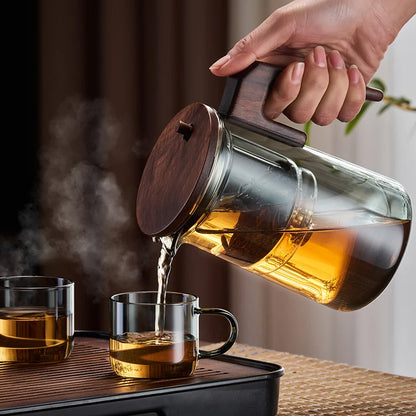 CrystalBrew – Teapot with One-Click Tea Filter